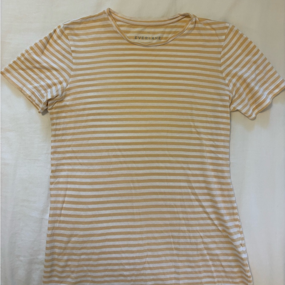 Everlane Cotton Striped T-Shirt XXS